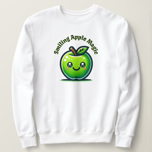 Sudadera Magia de Apple sonriente (Anverso del diseño)