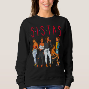 Sudadera Magia de Chica Negra Divertida Sistas Mujeres Mela