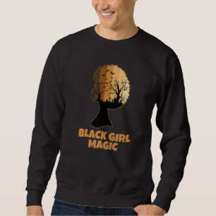 Sudadera Magia de Chica Negra Mes de la Historia Negra Cool