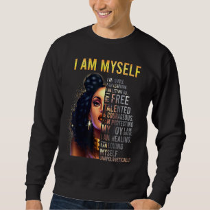 Sudadera Magia de Chica Negra, Mujeres Negras, Soy Yo Misma