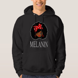 Sudadera Magia de Chica Negra Ojo Guiñando Labios Afro Rein