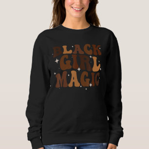 Sudadera Magia de Chica Negra Reina Melanina Mes de la Hist