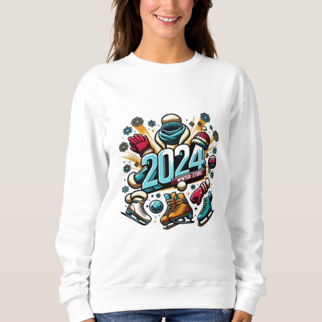 Sudadera magia de invierno (Anverso)