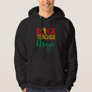 Sudadera Magia de Maestra Negra Afroamericana Negra Melanin