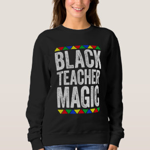 Sudadera Magia de maestro negro Mes de la historia negra Té