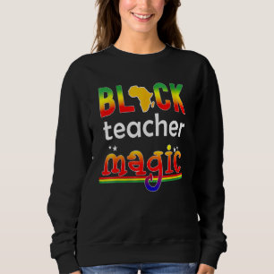 Sudadera Magia de maestros negros historia negra afroameric