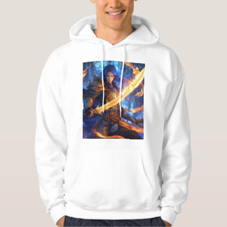 Sudadera "Magic Blade of Blue Flames T-Shirt Design"