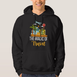 Sudadera Magic Of Travel Wanderlust Blogger Adventure Trave