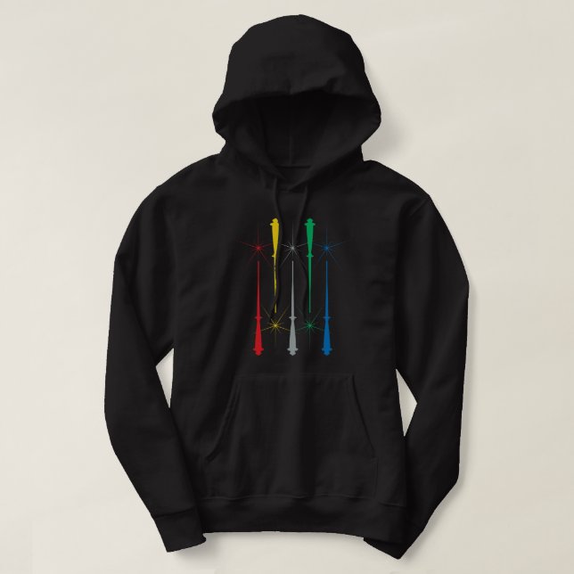 Sudadera Magic Wands Unisex Pullover Hoodie (Diseño del anverso)