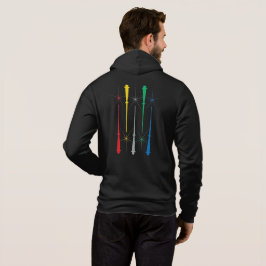 Sudadera Magic Wands Unisex Zip Hoodie