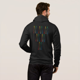 Sudadera Magic Wands Unisex Zip Hoodie