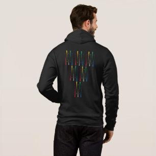 Sudadera Magic Wands Unisex Zip Hoodie