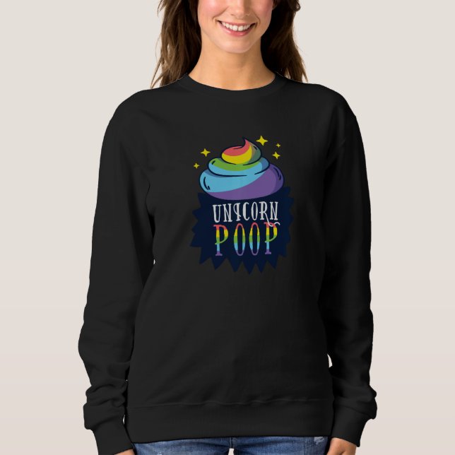 Sudadera Magnífico Esparkling Unicornio Tee T Gracioso Hada (Anverso)