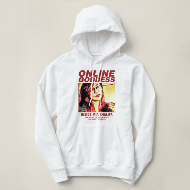 Sudadera Magnífico Modelo Mia Khalifa Impresionante Para Fa (Diseño del anverso)