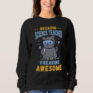 Sudadera Magnífico profesor de ciencia ficción de química d