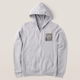 Sudadera magnolia de tocino, flores, tela, algodón y mano