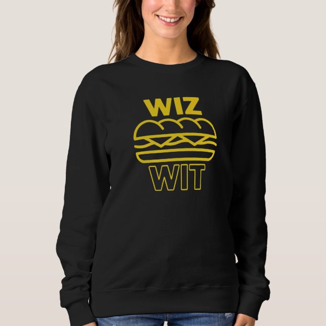 Sudadera Mago Con Queso De Queso De Philly Cheesesteak Con (Anverso)