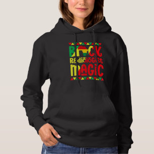 Sudadera Mago radiólogo negro Orgullo africano Historia neg