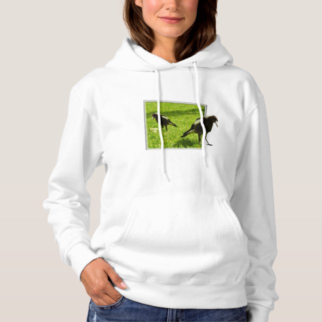 Sudadera Magpies Australianos Que Popout, (Anverso)