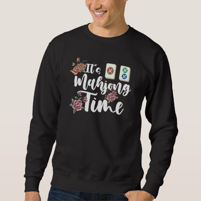 Sudadera Mahjong chino o Mahjong Player 2 (Anverso)
