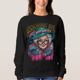 Sudadera Mahjong Diva Funny Women's