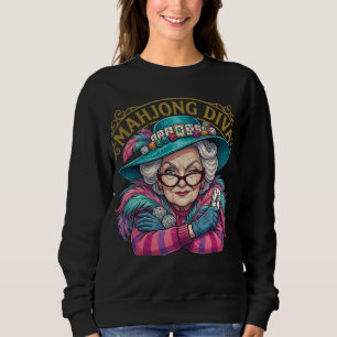 Sudadera Mahjong Diva Funny Women's