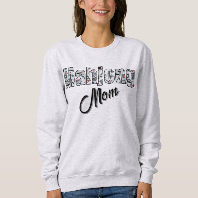Sudadera Mahjong Mom Sweatshirt (Anverso)