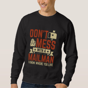 Sudadera Mailman Postal Worker Office Us Postal Service