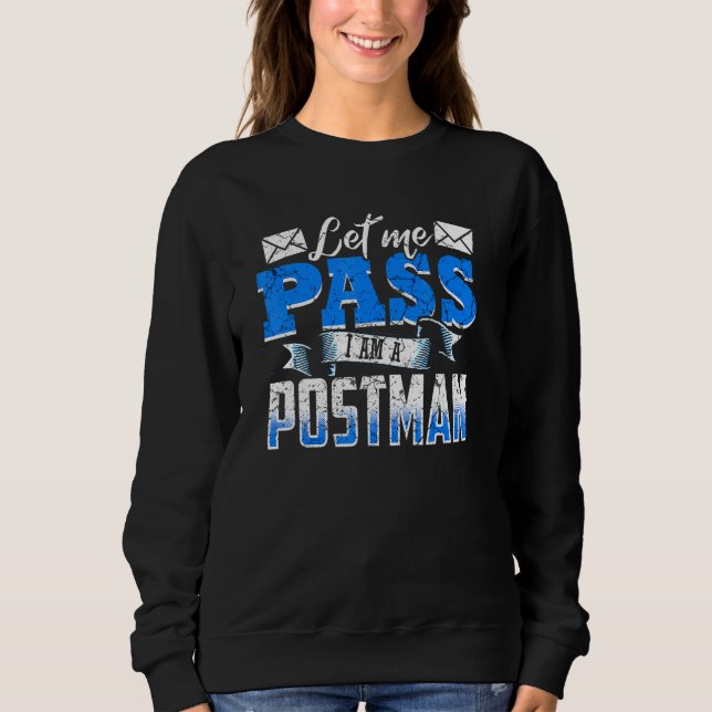 Sudadera Mailman Postman Postal Worker _2 (Anverso)