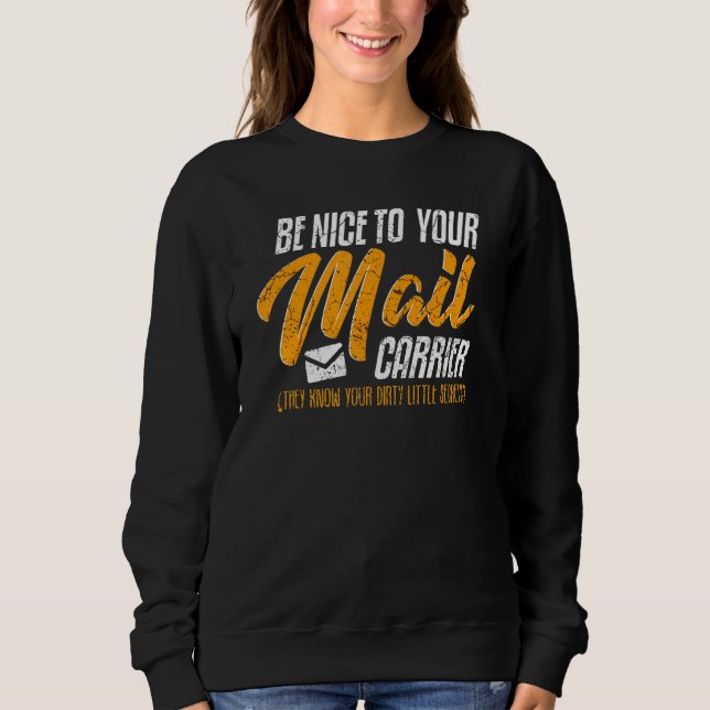 Sudadera Mailman Postman Postal Worker _4 (Anverso)
