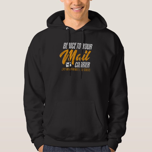 Sudadera Mailman Postman Postal Worker _4 (Anverso)