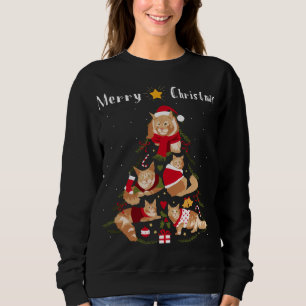 Sudadera Maine Coon Christmas Tree Xmas Cat Lover