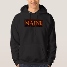 SUDADERA MAINE EN LLAMAS