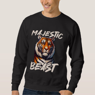 Sudadera Majestic Bebe Tiger Animal Lover Wildlife Nature