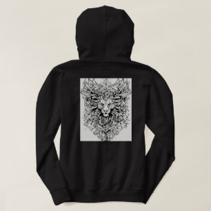 Sudadera "Majestic Lion Hoodie: Respeto al Mando