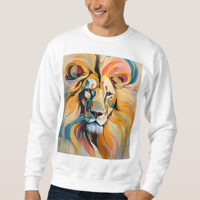 Sudadera Majestic Lion Silhouette T-Shirt (Anverso)