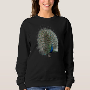 Sudadera Majestic Peacock con cola colorida