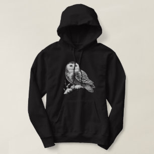 Sudadera Majestic Snowy Owen Encaramado