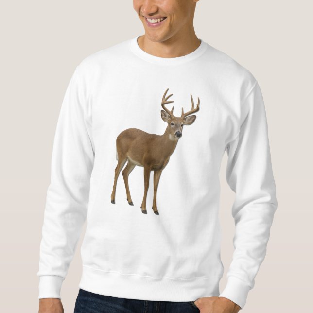 SUDADERA MAJESTIC WHITE-TAILED DEER. SAMER BRASIL (Anverso)
