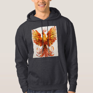 Sudadera Majestuoso Hoodie de diseño de águila dorada de fu