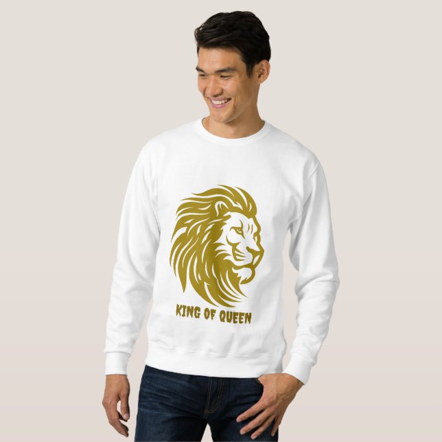 Sudadera Majestuoso León y Camiseta Paso A Paso (Anverso completo)