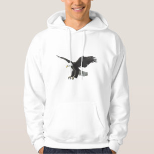 Sudadera Majestuoso retrato fotográfico del águila calva am