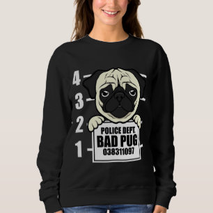 Sudadera Mal Pug Cute Gift Classic T-Shirt 536