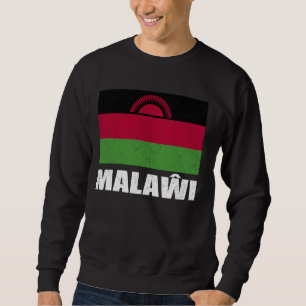 Sudadera Malaui Bandera Grunge Vintage Souvenir
