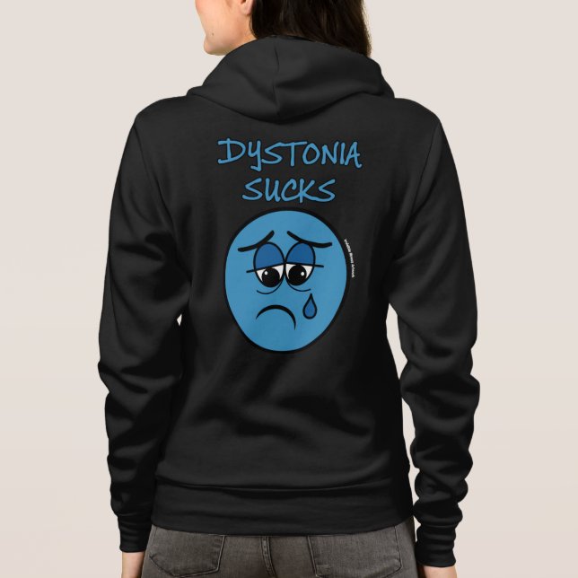 Sudadera Maldición... Distonía (Reverso)