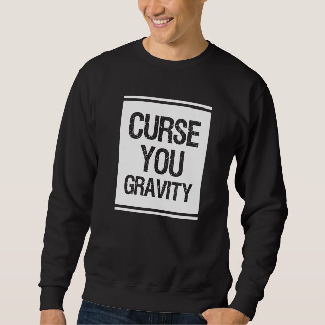 Sudadera Maldición: Gravity Broken Leg (Anverso)
