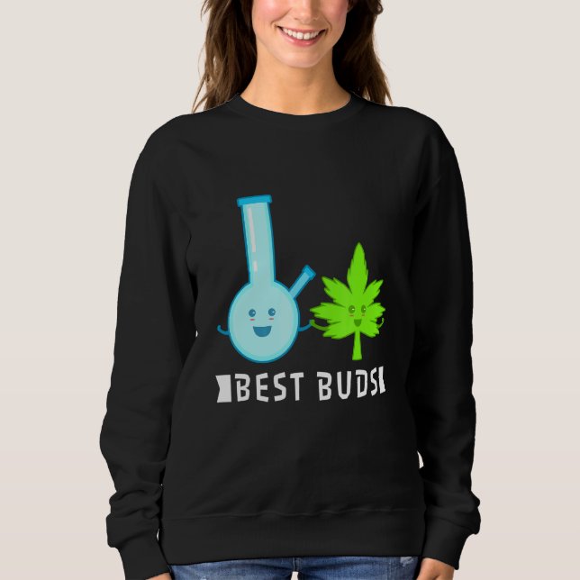 Sudadera Maleza de los mejores amigos 2 (Anverso)