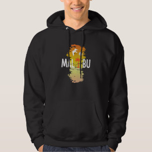 Sudadera Malibu California Retro Vintage 70's Ocean Wave Se