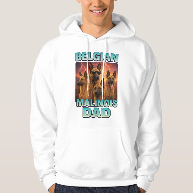Sudadera Malinois belga (Anverso)