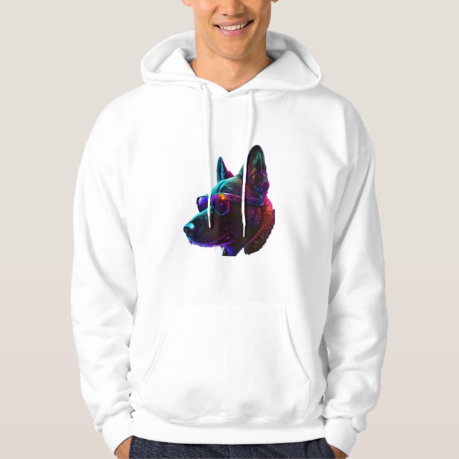 Sudadera Malinois belga perros Malinois belga (Anverso)